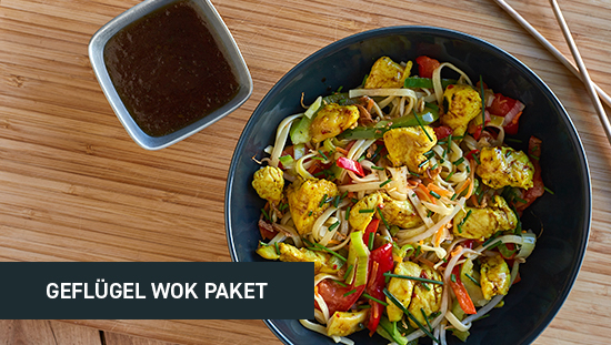 GEFLÜGEL WOK PAKET